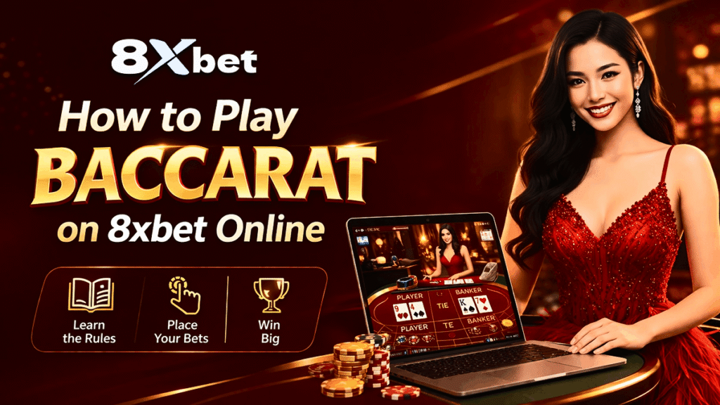 How to Play Baccarat on 8xBet Online
